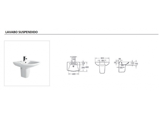 LAVABO 60 cm. ARTIS 4